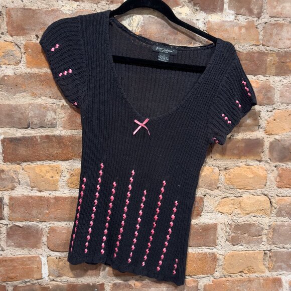 Y2K BETSEY JOHNSON KNIT TOP - Picture 4 of 5